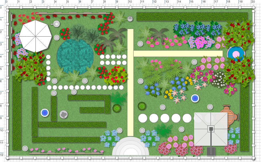 Classic Rose Garden 3